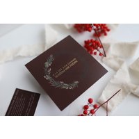 Karte "Darum Weihnachten" | Goldveredelung Goldene Schrift - Quadratisch Postkarte Weihnachtskarte Weihnachten Karte "Darum Weihnachten" | Goldveredelung Goldene Schrift - Quadratisch Postkarte Weihnachtskarte Weihnachten von kleineHeimwerkstatt