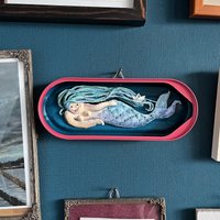 Nixe - Kunstton in Konservendose 21 X 8 cm Mit Aufhänger von kleineNana