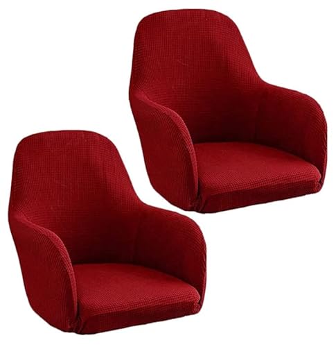 klkjk Stretch Stuhlhussen-Bezüge Stuhlbezug Mit Armlehne 2/4/6er Set Esszimmerstuhlbezug Hochlehner Stuhlbezug Schonbezug Stuhl Abdeckung Schonbezug Für Esszimmer, Büro Schutzhülle von klkjk