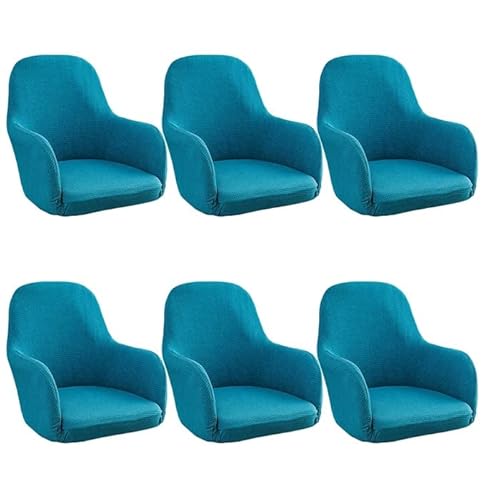 klkjk Stretch Stuhlhussen-Bezüge Stuhlbezug Mit Armlehne 2/4/6er Set Esszimmerstuhlbezug Hochlehner Stuhlbezug Schonbezug Stuhl Abdeckung Schonbezug Für Esszimmer, Büro Schutzhülle von klkjk