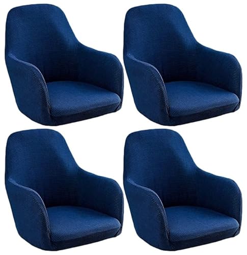 klkjk Stretch Stuhlhussen-Bezüge Stuhlbezug Mit Armlehne 2/4/6er Set Esszimmerstuhlbezug Hochlehner Stuhlbezug Schonbezug Stuhl Abdeckung Schonbezug Für Esszimmer, Büro Schutzhülle von klkjk
