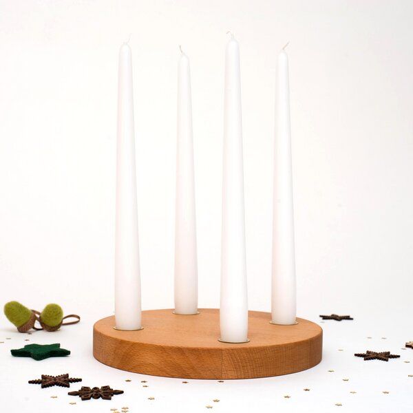 klotzaufklotz kleiner Adventskranz klotzaufklotz kleiner Adventskranz von klotzaufklotz