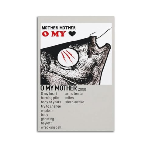 klouds Mother Mother Album O My Heart Poster, dekoratives Gemälde, Leinwand, Schlafzimmer, Kunst, Wohnzimmer, Dekoration, modern, ästhetisches Poster, 40 x 60 cm, ungerahmt klouds Mother Mother Album O My Heart Poster, dekoratives Gemälde, Leinwand, Schlafzimmer, Kunst, Wohnzimmer, Dekoration, modern, ästhetisches Poster, 40 x 60 cm, ungerahmt von klouds