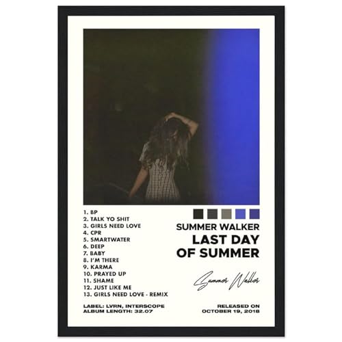 klouds Poster, Motiv: Summer Marjani Walker, dekorativ, gerahmt, Leinwandposter, Wandkunst, Raumdekoration, modernes ästhetisches Poster, 20 x 30 cm klouds Poster, Motiv: Summer Marjani Walker, dekorativ, gerahmt, Leinwandposter, Wandkunst, Raumdekoration, modernes ästhetisches Poster, 20 x 30 cm von klouds