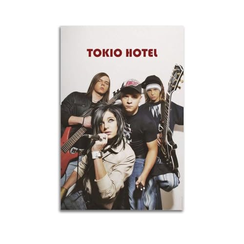 klouds Tokio Music Hotel Poster, dekoratives Gemälde, Leinwand, Schlafzimmer, Kunst, Wohnzimmer, Dekoration, modern, ästhetisches Poster, 40 x 60 cm, ungerahmt klouds Tokio Music Hotel Poster, dekoratives Gemälde, Leinwand, Schlafzimmer, Kunst, Wohnzimmer, Dekoration, modern, ästhetisches Poster, 40 x 60 cm, ungerahmt von klouds
