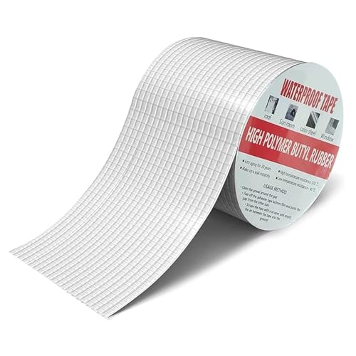 Klebeband, wasserdichtes Klebstoff -Aluminiumfolie Butylkautschuk -Klebeband für das Boot, Rohrversiegelung, Dachriss, RV, Markise, Fensterverdichtung RV Dichtmittel wasserdicht Klebeband, wasserdichtes Klebstoff -Aluminiumfolie Butylkautschuk -Klebeband für das Boot, Rohrversiegelung, Dachriss, RV, Markise, Fensterverdichtung RV Dichtmittel wasserdicht von klxgMM