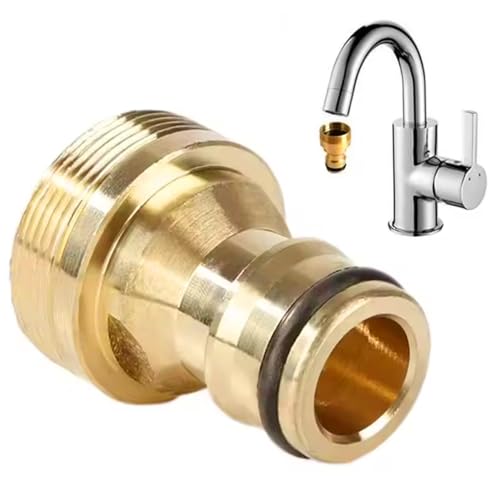 klxgMM Wasserschlauch-Schnellverbindungsarmaturen, Messing-Wasserhahn auf Schlauch-Adapter, Schnellspanner-Auslauf-Adapter für Waschmaschine, Wasserrohr, Autowaschrohr, Küchenarmatur für tragbare klxgMM Wasserschlauch-Schnellverbindungsarmaturen, Messing-Wasserhahn auf Schlauch-Adapter, Schnellspanner-Auslauf-Adapter für Waschmaschine, Wasserrohr, Autowaschrohr, Küchenarmatur für tragbare von klxgMM