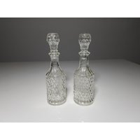 Vintage 2 Kleine Alte Kristall Karaffen 1960Er Jahre Kanne Krug Vintage 2 Kleine Alte Kristall Karaffen 1960Er Jahre Kanne Krug von kmdvintage