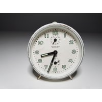 Vintage Wecker Peter Western Germany 60Er Jahre Tischuhr Alarm Clock Uhr Leuchtet Alt Deutschland von kmdvintage
