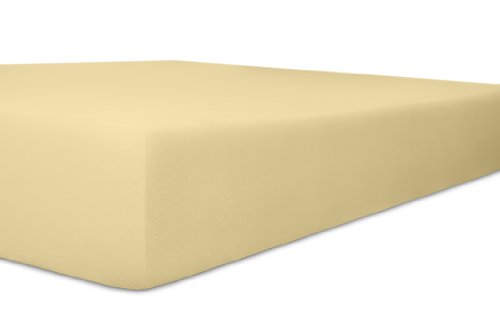 Kneer 2501853 Easy-Stretch Spannbetttuch Qualität 25, Größe 180 x 200-200 x 220 cm, Kiesel von kneer KULTUR DER NACHT
