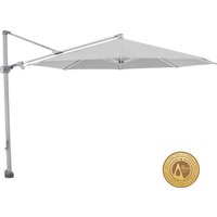 Knirps Sonnenschirm / Ampelschirm Pendular Ø 3,40 m, hellgrau, Bezug aus 100% Polyester, Gestell aus Aluminium, 30,5 kg von knirps