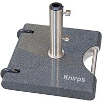 Knirps - Trolley-Granitsockel mit Rollen, 40 kg von knirps