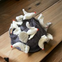 Teewärmer Mit Felswand Tauben von knittingcog