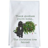 Baum Ohnmacht Küchentuch | Dekorative Weihnachtsdeko Lustiges Mehlsack Handtücher Geschenke Unter 15 Jahren von knollwoodlane