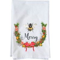 Biene Fröhlich | Dekoratives Geschirrtuch Geschenke Unter 15 Jahren von knollwoodlane