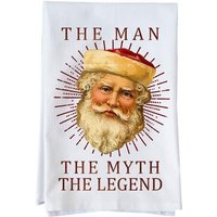 Der Mann Mythos Die Legende | Dekorative Weihnachtliche Handtücher Geschenke Unter 15 Jahren von knollwoodlane