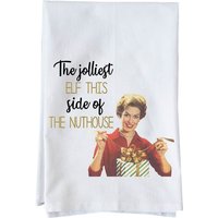 Lustige Elfe | Dekorative Mehlsacktücher Geschenke Unter 15 von knollwoodlane
