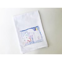 Personalisiertes Mehlsack-Handtuch | Kinderkunstwerk Ihr Foto Rezept Geschenke Unter 25 Personalisiertes Mehlsack-Handtuch | Kinderkunstwerk Ihr Foto Rezept Geschenke Unter 25 von knollwoodlane