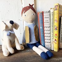Plüsch Junge & Hund Plüsch Junge & Hund von knollwoodlane