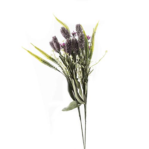 Deko-Feldblume Lavendel-Optik | knuellermarkt24.de | lila im 2er Set Kunst-Blume künstlich Plastikblume von knuellermarkt.de