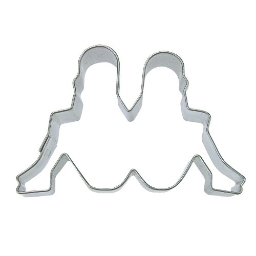 knusper.haus Keks - Ausstechform/Plätzchenform Sternzeichen (6-7,5 cm/Edelstahl - Rostfrei) Motiv FREI WÄHLBAR (Zwillinge) von knusper.haus