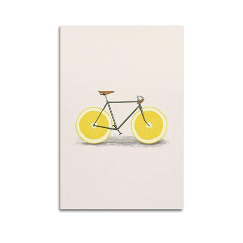 Wandkunst-Poster mit Früchten, orangefarbenes Fahrrad-Poster, dekoratives Gemälde, Leinwand, Wandposter und Kunstdruck, moderne Familienschlafzimmer-Dekoration, Poster, 30 x 45 cm Wandkunst-Poster mit Früchten, orangefarbenes Fahrrad-Poster, dekoratives Gemälde, Leinwand, Wandposter und Kunstdruck, moderne Familienschlafzimmer-Dekoration, Poster, 30 x 45 cm von koanga