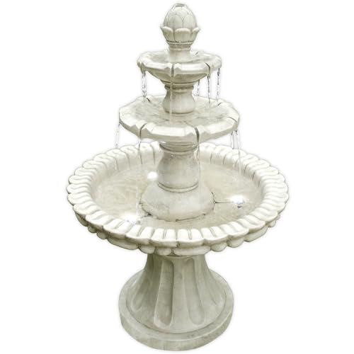 Köhko® Wasserspiel Markkleeberg“ klassischer Etagenbrunnen Vogelbad 13010 Springbrunnen Gartenbrunnen von Köhko