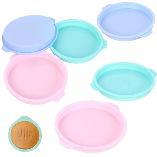 6 Stück Eierform für Heißluftfritteuse – Antihaft-Pfannenformen Ø 10cm – Perfekt für Spiegelei, Pfannkuchen und Omeletts – Leicht zu reinigen von kofihety
