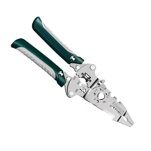 Faltbare Abisolierzange Cutter Crimper Tool Präzises Design für elektrische Arbeiten und Hausreparaturen für Elektriker Präzise Abisolierzange von kokdid