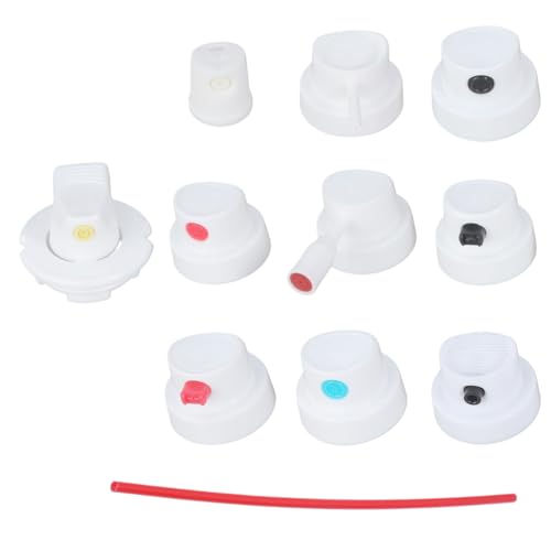 Graffitis-Sprühflaschendüsen, auslaufsicher, Ersatzspitze, Multi-Frontdüsenspitze für Bastelprojekte, auslaufsichere Farbdüsenkappen, 10 Stück Graffitis-Sprühflaschendüsen, auslaufsicher, Ersatzspitze, Multi-Frontdüsenspitze für Bastelprojekte, auslaufsichere Farbdüsenkappen, 10 Stück von kokdid