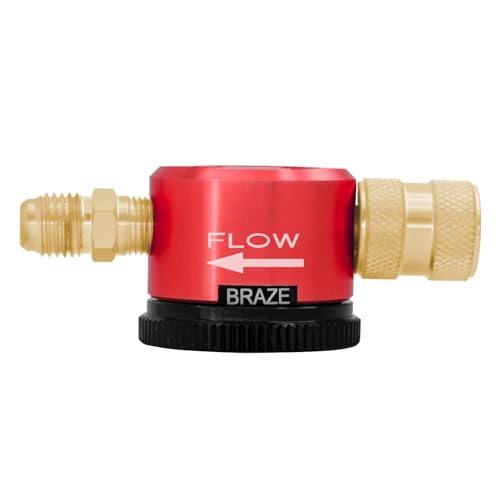 HVAC Durchflussregler Messingkonstruktion Professionelles Werkzeug mit ergonomischem Design für Spül- und Lötaufgaben Stickstoffspülregler von kokdid