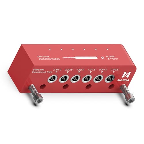 Verstellbare Rundstab-Stanzstation für Modell Hobby Rundstab Bohren Locator Werkzeug Positionierer Klemmbohrführung Verstellbare Rundstab-Stanzstation für Modell Hobby Rundstab Bohren Locator Werkzeug Positionierer Klemmbohrführung von kokdid