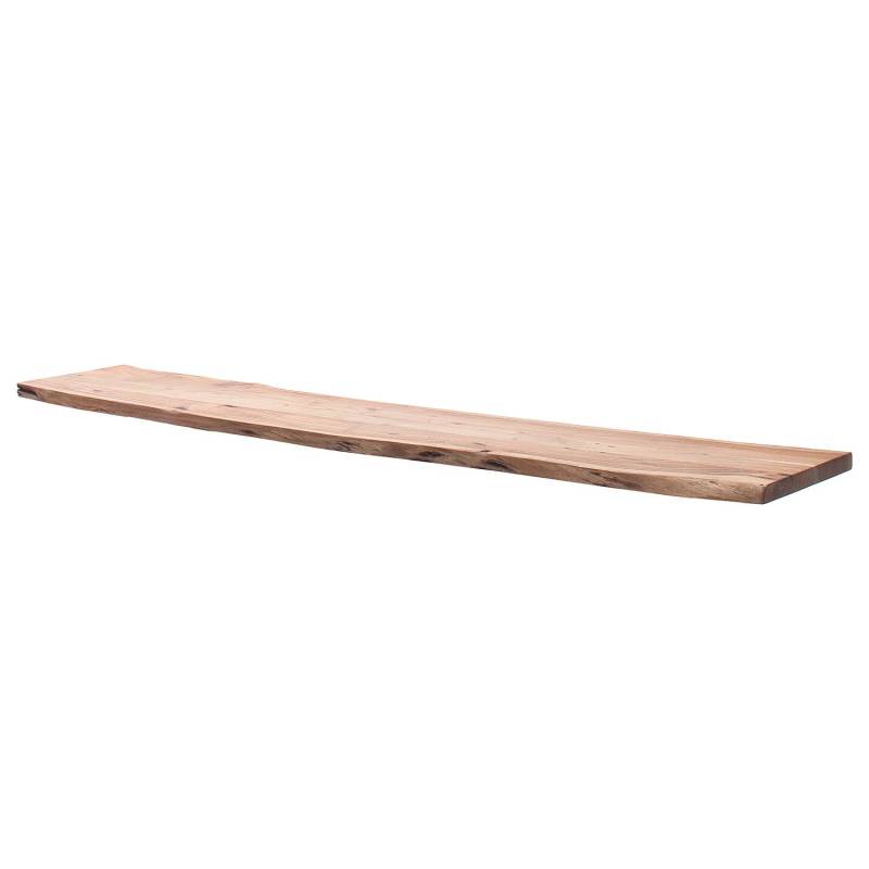 kollected Massive Baumkanten-Bankplatte KAPRA Sitzbank Akazie massiv B 160 cm von kollected