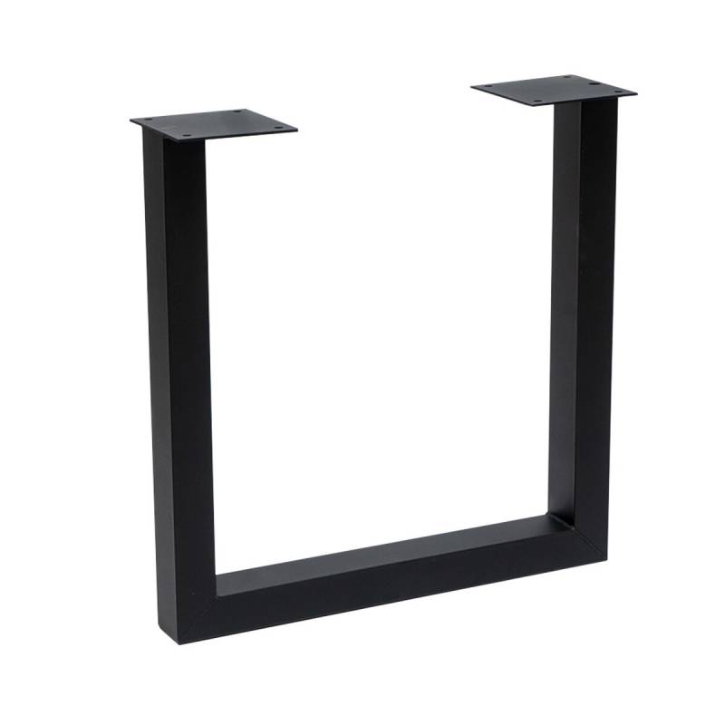kollected Tischgestell KAPRA Eisen Schwarz U-Form Tischmöbel Möbel Tischbein von kollected