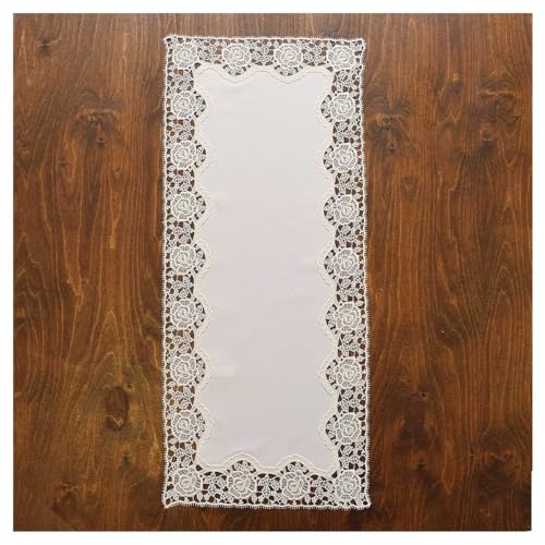 kollektion MT Tischläufer Rena Echte Vogtländischer Spitze Rahmendecke mit Rosen Spitzen-Tischdecke in Natur 67 x 30 cm kollektion MT Tischläufer Rena Echte Vogtländischer Spitze Rahmendecke mit Rosen Spitzen-Tischdecke in Natur 67 x 30 cm von kollektion MT