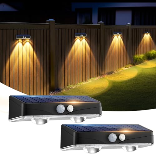 kolpop 2Stück Solarlampen für Außen, Warmweiß von kolpop