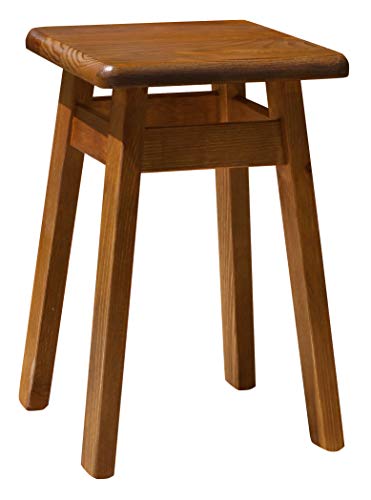 k koma SCHEMEL Kiefer Holz HOCKER Massive Holz (Eiche) von k koma