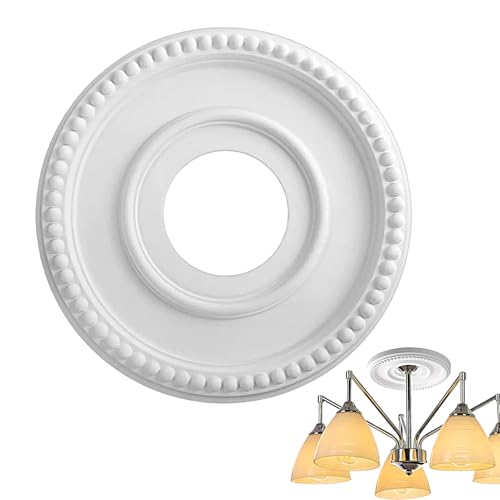 komsoup Deckenmedaillon Für Kronleuchter,Deckenventilator Lichtbasis Dekoration - Material PU-Platte Europäischer Stil Deko Für Stuckleisten Zierleisten Holz Wanddekoration Zuhause Wohnzimmer komsoup Deckenmedaillon Für Kronleuchter,Deckenventilator Lichtbasis Dekoration - Material PU-Platte Europäischer Stil Deko Für Stuckleisten Zierleisten Holz Wanddekoration Zuhause Wohnzimmer von komsoup