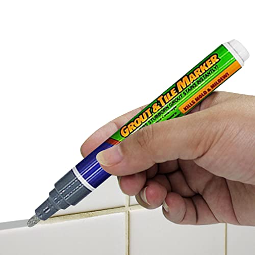 komsoup Fugenweiß Stift - Fugenstift Fugenmörtel Grau Wand Mörtel Restaurator Stift, Für Reparatur Fliesen Mörtel In Badezimmer, 0Küche, Veranda, Terrasse komsoup Fugenweiß Stift - Fugenstift Fugenmörtel Grau Wand Mörtel Restaurator Stift, Für Reparatur Fliesen Mörtel In Badezimmer, 0Küche, Veranda, Terrasse von komsoup