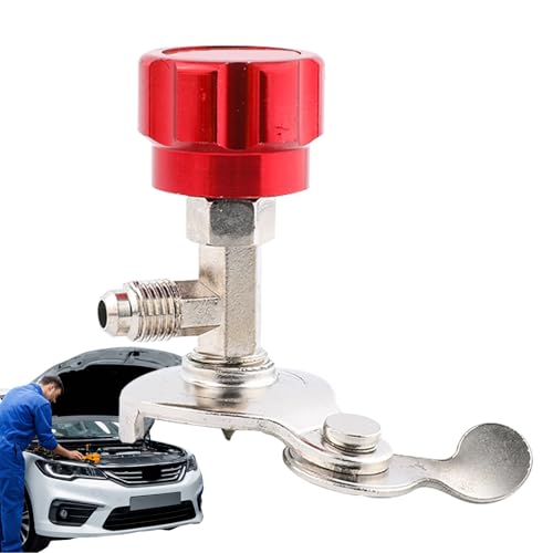 komsoup Kühlmittelventilöffner | Flaschenöffner Für Kühlmittelflaschen,Adapterwerkzeug Für Kfz-Klimaanlagen Zum Befüllen Und Warten Von Lkw von komsoup