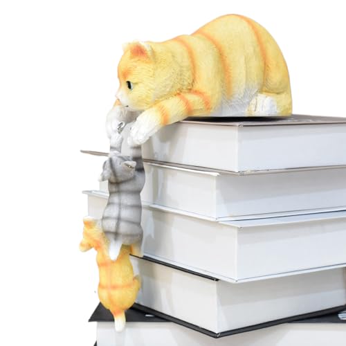 komsoup Lustige Katzenfiguren | Lustige Katzenfigur Schreibtisch Figur,Resin Skulptur Deko Schreibtischaccessoires Wohnaccessoires Bücherregal Wohnzimmer komsoup Lustige Katzenfiguren | Lustige Katzenfigur Schreibtisch Figur,Resin Skulptur Deko Schreibtischaccessoires Wohnaccessoires Bücherregal Wohnzimmer von komsoup