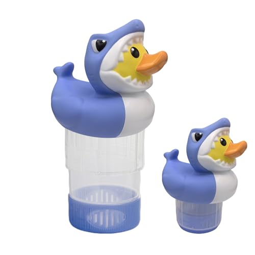 komsoup Schwimmbad Chlor-Dispenser | Smart Floating Pool Chlorine Dispenser,Energy-Saving Large Capacity Chlorinator Filter Dispenser für Swimming Spa Tub von komsoup