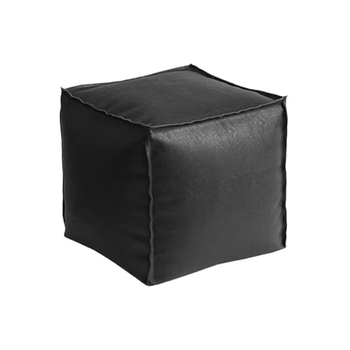 komsoup Stauraum Fußhocker | Füllbarer Sitzhocker Mit Weichem Bezug Als Fußbank Für Wohnzimmer | Spielzeugbox Hocker Kommode Bank Für Schlafzimmer Wohnheim Apartment von komsoup