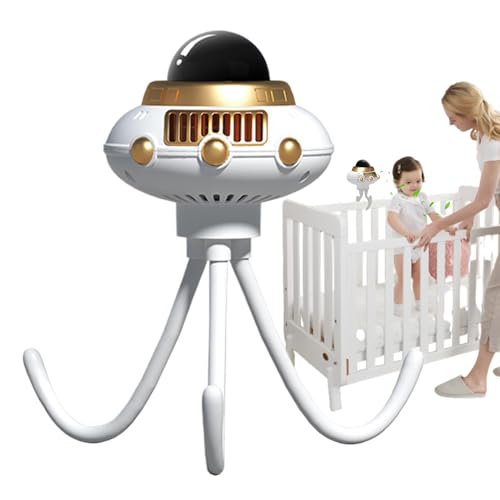 komsoup Tragbarer Kinderwagen-Ventilator | Space Octopus Lüfterloser Ventilator Für Autositz | Kinderwagenzubehör Mit Flexiblem Stativ Für Reise Kinderbett Autositz komsoup Tragbarer Kinderwagen-Ventilator | Space Octopus Lüfterloser Ventilator Für Autositz | Kinderwagenzubehör Mit Flexiblem Stativ Für Reise Kinderbett Autositz von komsoup