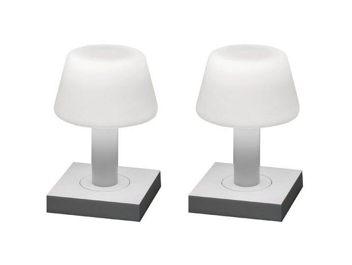KONSTSMIDE LED Außen-Tischleuchte, USB-Anschluss mit Ladefunktion, LED fest integriert, warmweiß, 2er Set kleine ohne Kabel & Strom Nachttischlampe Touch dimmbar H 19cm KONSTSMIDE LED Außen-Tischleuchte, USB-Anschluss mit Ladefunktion, LED fest integriert, warmweiß, 2er Set kleine ohne Kabel & Strom Nachttischlampe Touch dimmbar H 19cm von konstsmide