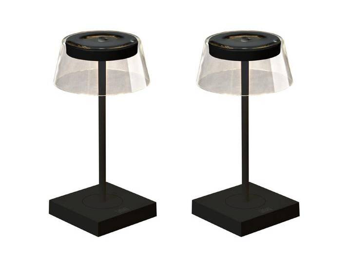 KONSTSMIDE LED Außen-Tischleuchte, USB-Ladefunktion, LED fest integriert, warmweiß, 2er Set Akku kabellos & ohne Strom-anschluss Terrassenleuchten H 27cm KONSTSMIDE LED Außen-Tischleuchte, USB-Ladefunktion, LED fest integriert, warmweiß, 2er Set Akku kabellos & ohne Strom-anschluss Terrassenleuchten H 27cm von konstsmide