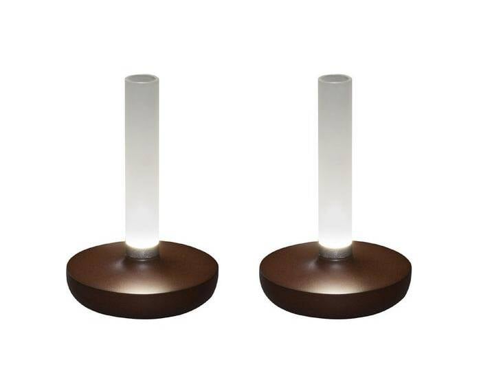 KONSTSMIDE LED Außen-Tischleuchte, USB-Ladefunktion, LED fest integriert, warmweiß, 2er Set Outdoor Tischlampe ohne Kabel & Strom, Außenlicht Höhe 20cm KONSTSMIDE LED Außen-Tischleuchte, USB-Ladefunktion, LED fest integriert, warmweiß, 2er Set Outdoor Tischlampe ohne Kabel & Strom, Außenlicht Höhe 20cm von konstsmide