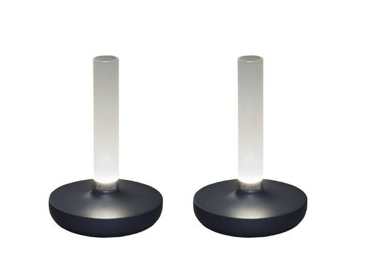 KONSTSMIDE LED Außen-Tischleuchte, USB-Ladefunktion, LED fest integriert, warmweiß, 2er Set Outdoor Tischlampe ohne Kabel & Strom, Gartenleuchten H 20cm KONSTSMIDE LED Außen-Tischleuchte, USB-Ladefunktion, LED fest integriert, warmweiß, 2er Set Outdoor Tischlampe ohne Kabel & Strom, Gartenleuchten H 20cm von konstsmide