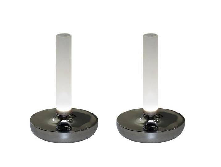 KONSTSMIDE LED Außen-Tischleuchte, USB-Ladefunktion, LED fest integriert, warmweiß, 2er Set Outdoor Tischlampe ohne Kabel & Strom, Terrassenleuchte H 20cm KONSTSMIDE LED Außen-Tischleuchte, USB-Ladefunktion, LED fest integriert, warmweiß, 2er Set Outdoor Tischlampe ohne Kabel & Strom, Terrassenleuchte H 20cm von konstsmide