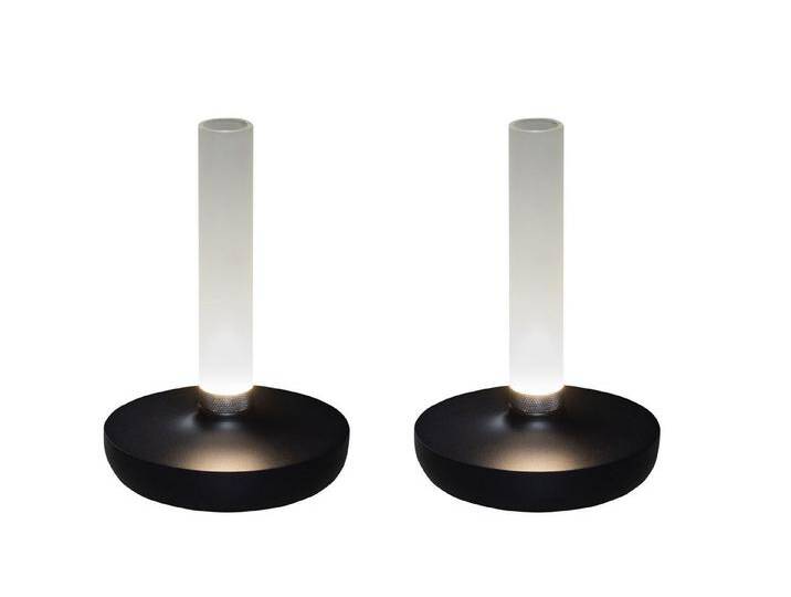 KONSTSMIDE LED Außen-Tischleuchte, USB-Ladefunktion, LED fest integriert, warmweiß, 2erSet Outdoor Tischlampe ohne Kabel & Strom Balkon Beleuchtung H 20cm KONSTSMIDE LED Außen-Tischleuchte, USB-Ladefunktion, LED fest integriert, warmweiß, 2erSet Outdoor Tischlampe ohne Kabel & Strom Balkon Beleuchtung H 20cm von konstsmide